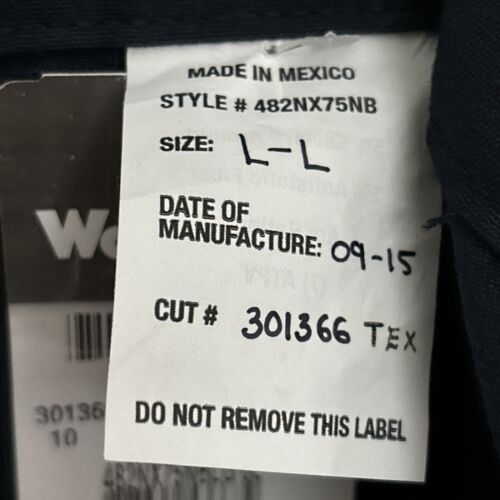 WORKRITE Wildland FR Dual Compliant 7.5 oz NOMEX IIIA Firefighter Pants Navy - L - Picture 10 of 23