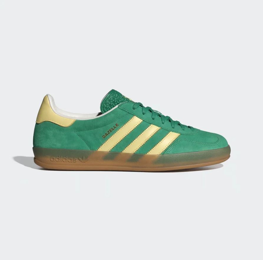 ★Adidas WS Gazelle Indoor Semi Court Green Almost Yellow★ Adidas Gazelle Indoor Semi Court Green Almost Yellow IH7500