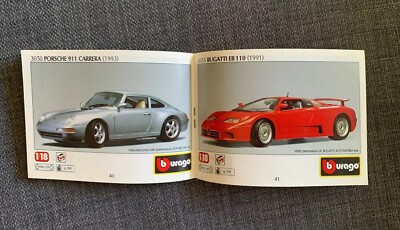 Agenda Bburago 1996 – Rare – Miniatures 1/18, 1/24, 1/43 – Occasion