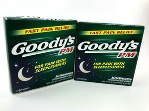 relief acetaminophen count packs pain powder each lot pm