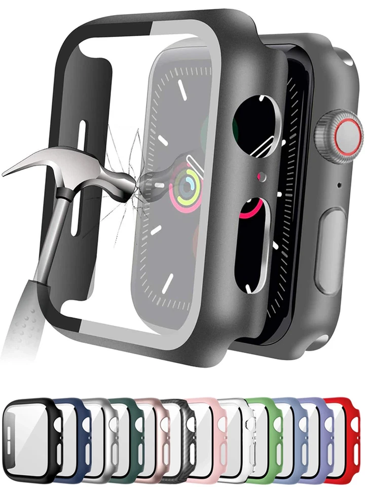 Cristal templado + funda para accesorios Apple Watch  Foto 2 de 4
