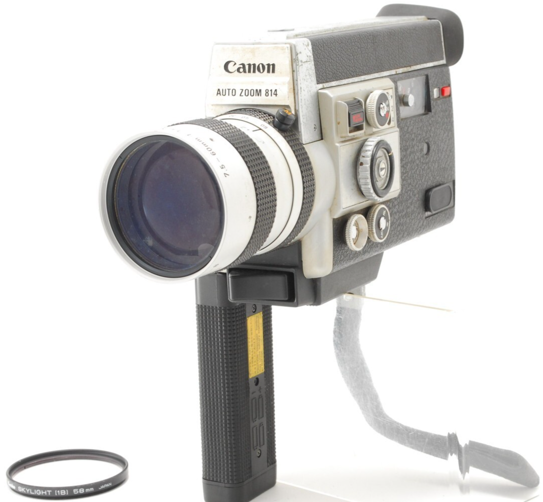 ▶️ 【Exc+5] Canon Auto Zoom 814 Electronic Super8 8mm