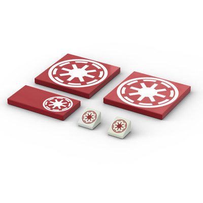 Upgrade-Kit (bedruckte Teile) für LEGO  Star Wars 75354 Gunship 