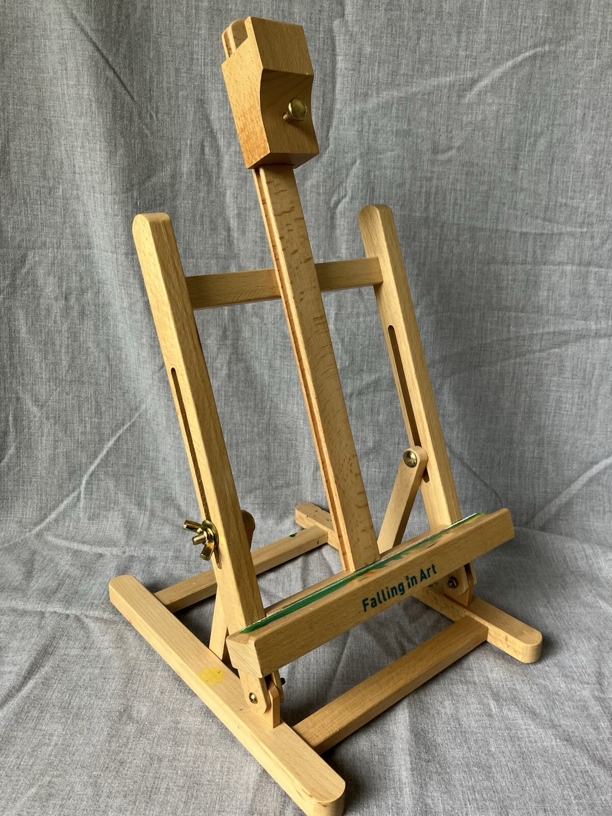 Table Easel Falling In Art Wood Folding Small Painting Easel