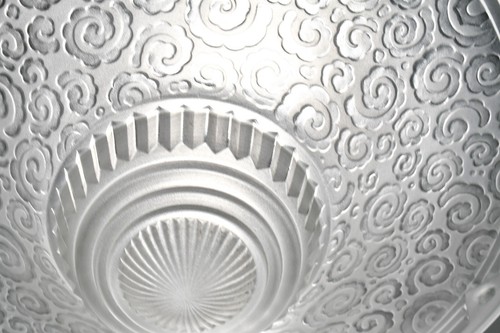 MULLER FRERES : FRENCH 1930 ART DECO CHANDELIER pendant lamp daum era France - Picture 7 of 9