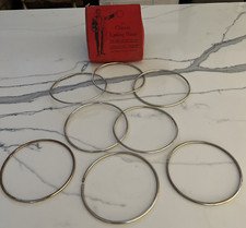 RARE Vintage 1960s -ADAMS CHINESE LINKING RINGS w/ original box and instructions