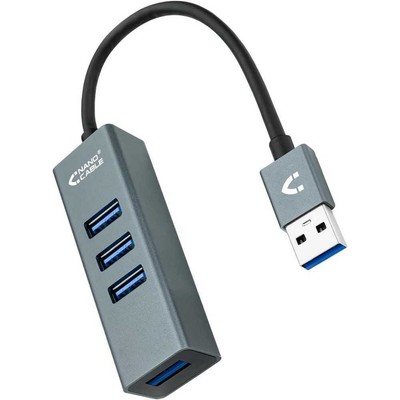 Nanocable USB 3.0 Multiport 4 x USB 3.0 Grau 10 cm Adapter #3