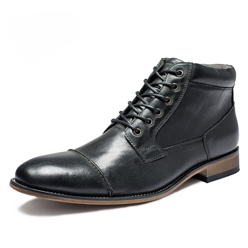 Born Mens Leather Dress Boot Size US 10/44 M/W M5186 E5‎ Born Boots Mens | eBay main image 3