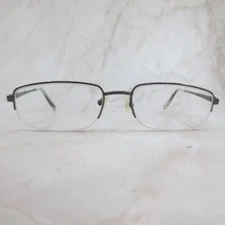 Perry Ellis Eyeglasses Frame PE1163-2 Men Silver Metal Full Rim Square 54-18-140