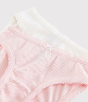 Petit Bateau Mädchen Unterhosen Slips aus Baumwolle 2er Pack 6 Jahre 116 cm