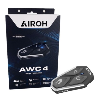 Airoh AWC4 Helm Motorrad Intercom Kommunikationssystem