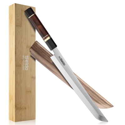 Seido Knives Sakimaru Takohiki 10'' Long Yanagi Sashimi & Sushi Knife