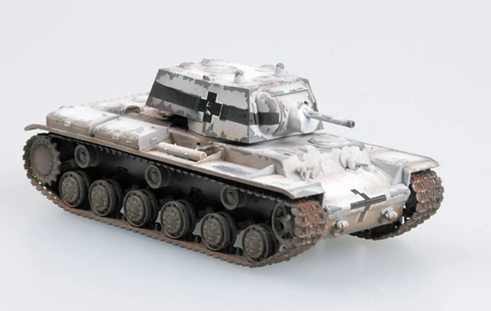 Easy Model 1/72 German Army KV-1 Heavy Tank 1941 Captured By German #36278 - Image 2 of 4