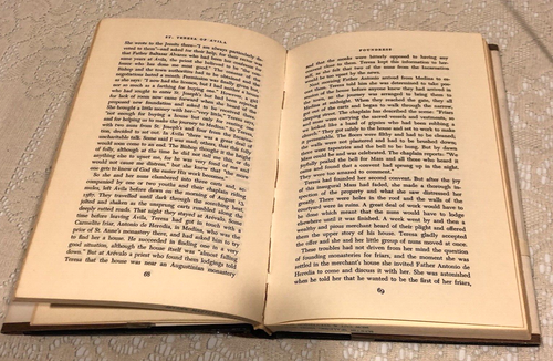 St. Teresa Of Avila by John Beevers, 1st Ed 1961 Hardcover w/DJ, Hanover House - Picture 14 of 17