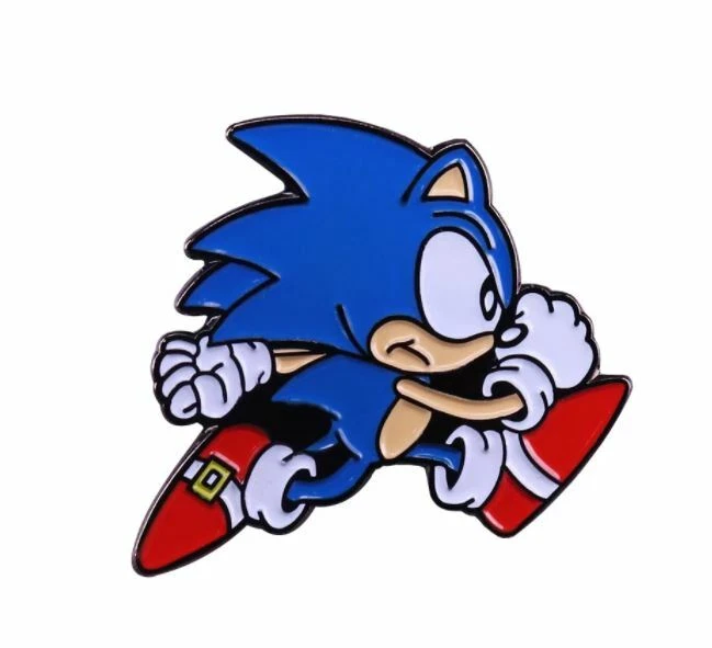 Sonic The Hedgehog Pin Anstecker Film Movie Spiel Game Igel Sega