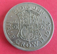 GEORGE VI 1950 HALF CROWN