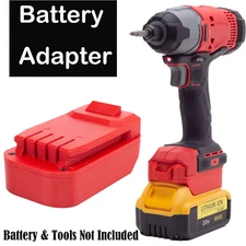 Battery Adapter For Dewalt 20V MAX Lithium Battery For Craftsman 20V Power Tools