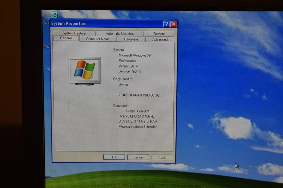 Unidad de disco duro Dell Optiplex 7010 SFF Quad Core i7-3770 3,4 GHz 2 TB Windows XP Pro 32 bits Foto 3 de 4