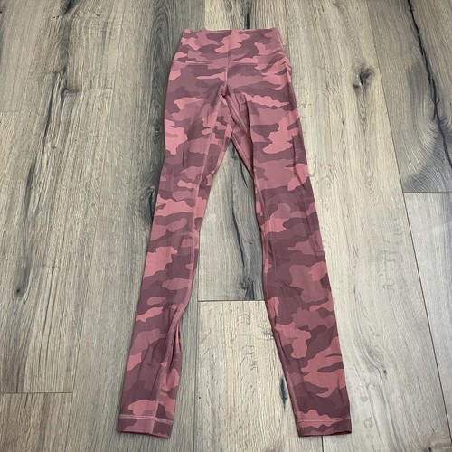Lululemon Align pant 28” CBRR Camo Pink 