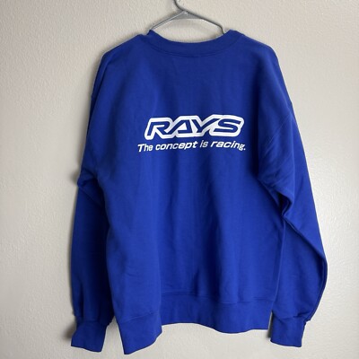 Rays Wheels Vintage Sweatshirt Size Medium