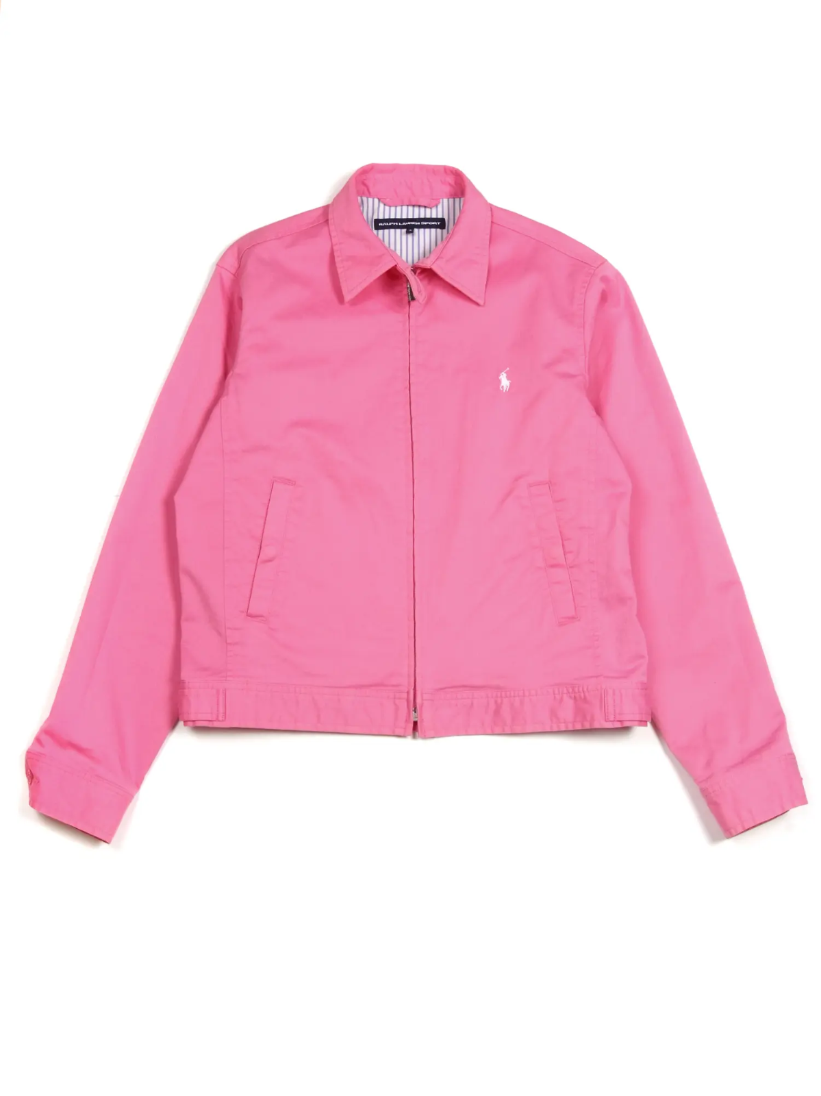 W's Ralph Lauren Sport Vintage Pink Harrington Jacket eBay