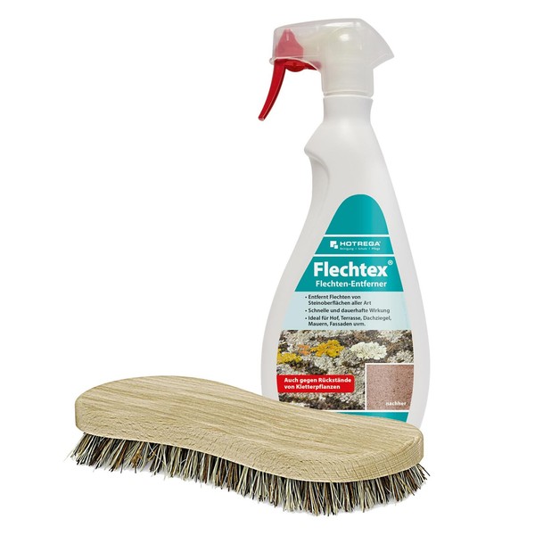 Hotrega Flechtex Flechten Entferner Flechtenentferner 750Ml Mit WurzelbüRste-image