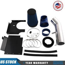 NEW Cold Air Intake+Heat Shield 4" Kit Fits 99-2006 GMC Chevy V8 6.0L 4.8L 5.3L