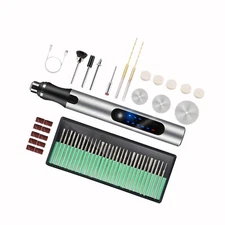 Cordless Electric Engraving Pen Micro Polishing Pen 33 Drill Bits