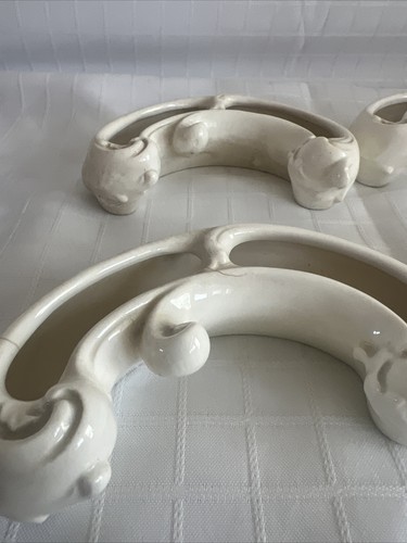 Vintage Blumenring Froschvase Made in Germany #2901 & #2902 7er Set selten - Bild 5 von 12