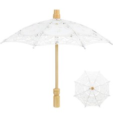 Umbrella Ornament Parasol Clear Bridal Umbrellas for Wedding Bride Travel