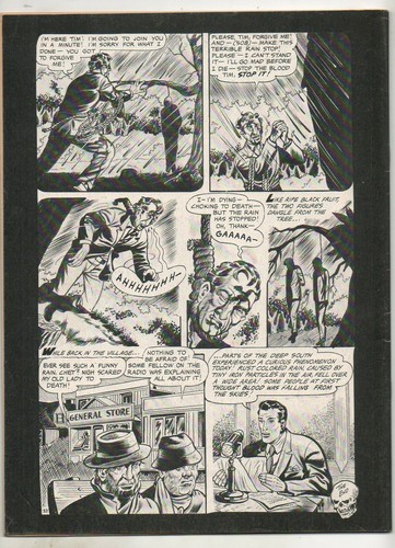 Terror Tales Vol 4 #1 en ALTO GRADO EN MUY BUEN ESTADO + 8,5! ¡CUBIERTA DE ALIMENTACIÓN GORY VAMPIROS! 1972 - Imagen 2 de 2