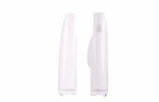 Polisport 8398000001 Fork Guards White Kawasaki KX250 2004-2007, KX125 2004-2005