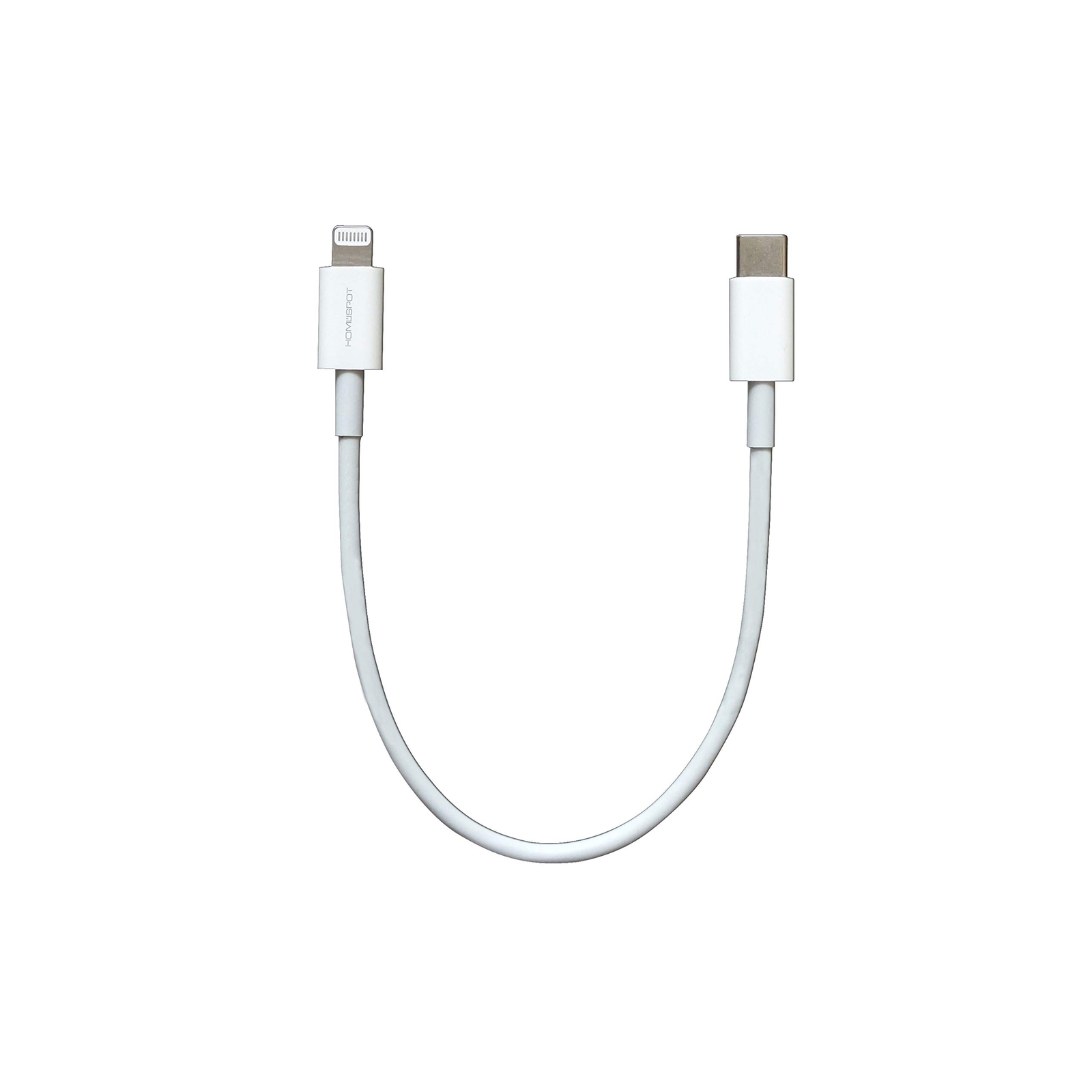 Short USB C to Lightning Cable 8inch Apple MFI Certified Fast Charging Cord w...-image