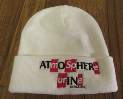 Supreme Antihero Beanie Cap White FW20 