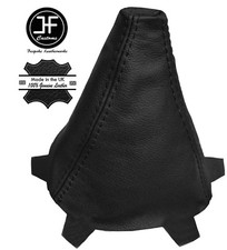 SCHWARZ LEDER SCHALTMANSCHETTE SCHALTSACK FÜR HONDA ACCORD VIII 2008-2013