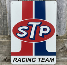 STP Racing Team 8 x 12 Novelty Metal Sign Made In USA New!