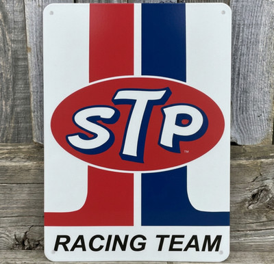STP Racing Team 8 x 12 Novelty Metal Sign Made In USA New!