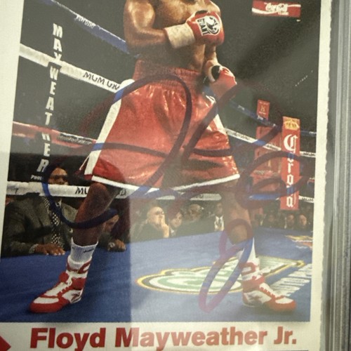 Floyd Mayweather Jr 2012 Sports Illustrated SI Kids Auto Card #152 PSA mint 10 - Picture 4 of 7