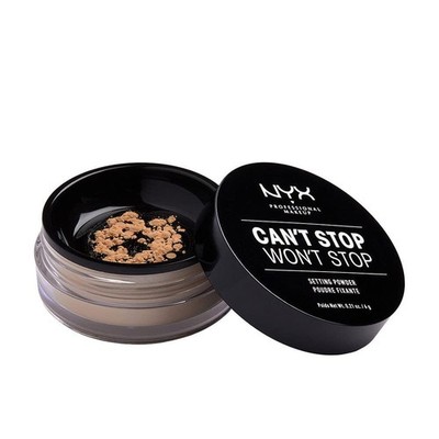 NYX Professional Makeup Puder, Can't Stop Won't 6 g (1er Pack), Medium