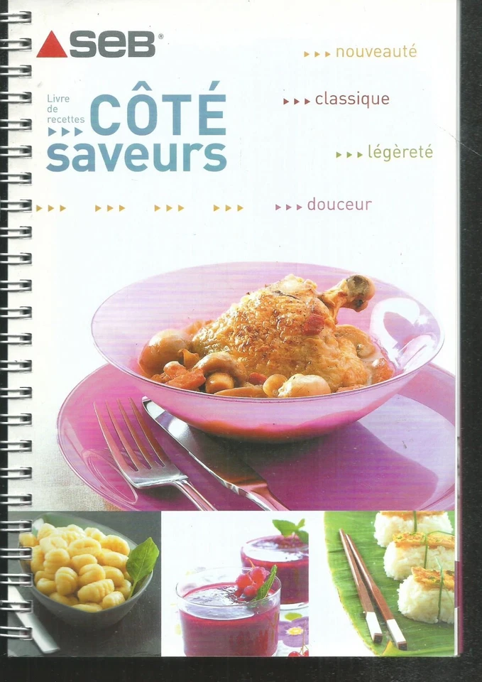 Côté saveurs - Livre de recettes SEB. CV23 - Photo 1/1