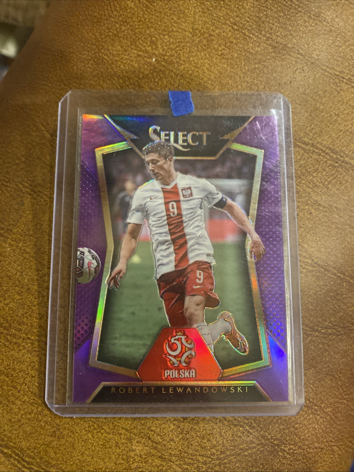 2015 Panini Select Robert Lewandowski Purple Prizm /99 view 2