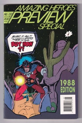 Amazing Heroes Preview Special #133 : NM- : Winter 1988