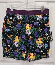 NEFF Ducky Hot Tub Board Shorts Swimming SZ M NWT