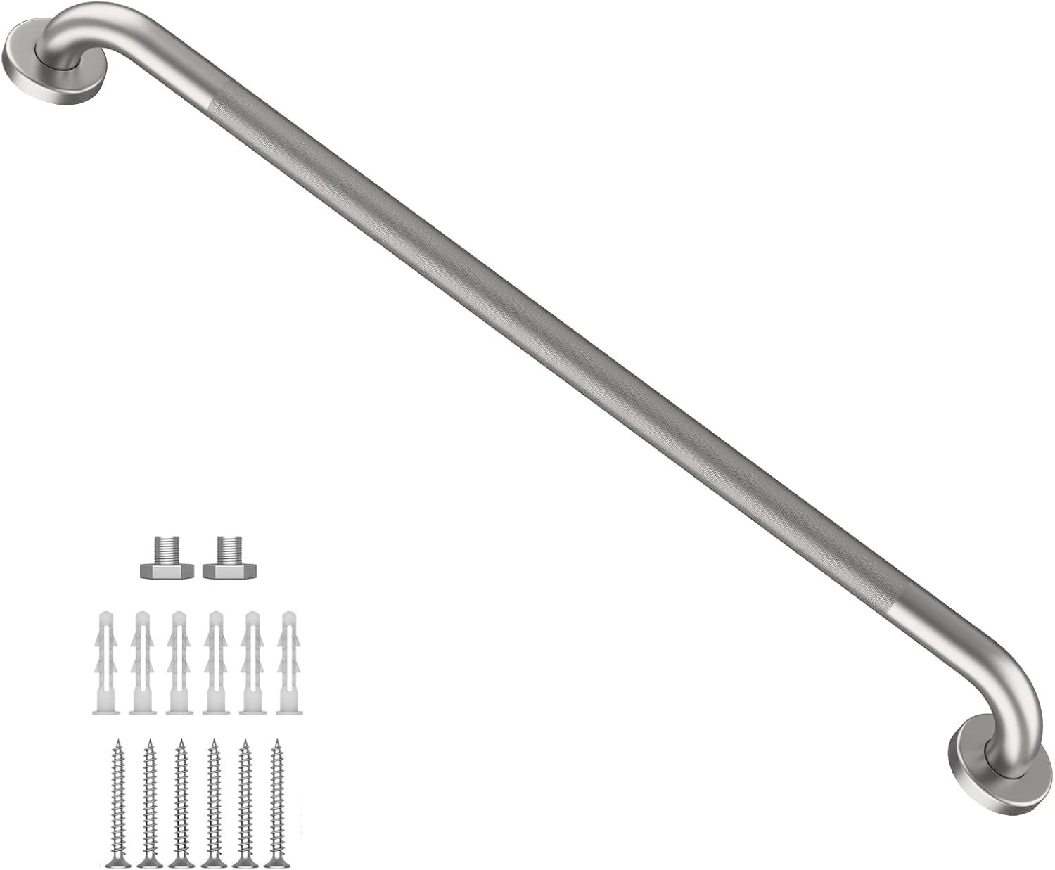 Shower Grab Bar W/anti-slip Knurled Grip 36 Inch