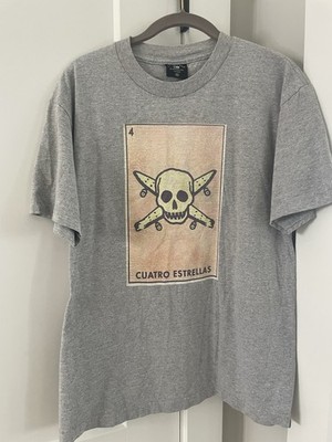 Y2K Four Star Clothing Company Cuatro Estrellas SKULL Longboard Mens medium