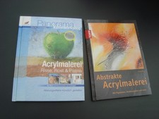 2x Bücher: Abstrakte Acrylmalerei Struktur +...