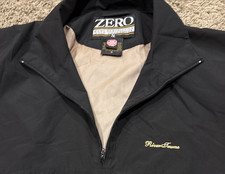 Zero Restriction Men M Golf Outerwear 1/4 Zip Packable Waterproof Windbreaker