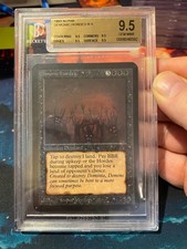 MTG Alpha Demonic Hordes BGS 9.5 Quad