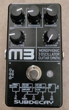 Subdecay M3 Synth Guitar Pedal Wbox Manual Subdecay M3 Synth Guitar Pedal Wbox Manual