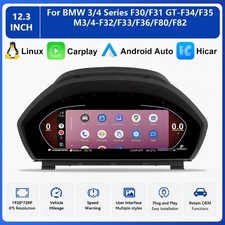 12.3'''' Apple Carplay Digitales Tacho Instrumentkombi F�r BMW F30 F31 F34 F32 F33